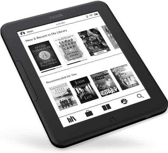 Barnes & Noble Barnes and Noble Nook Glowlight 4 eReader 6 32GB BNRV1100 Black (Renewed)